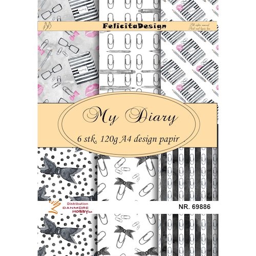 Felicita Design My diary A4 6stk 120g